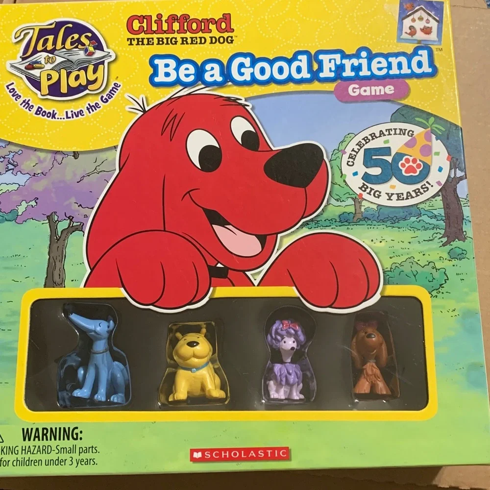Scholastic Clifford Be a Good Friend Game - Unopened
